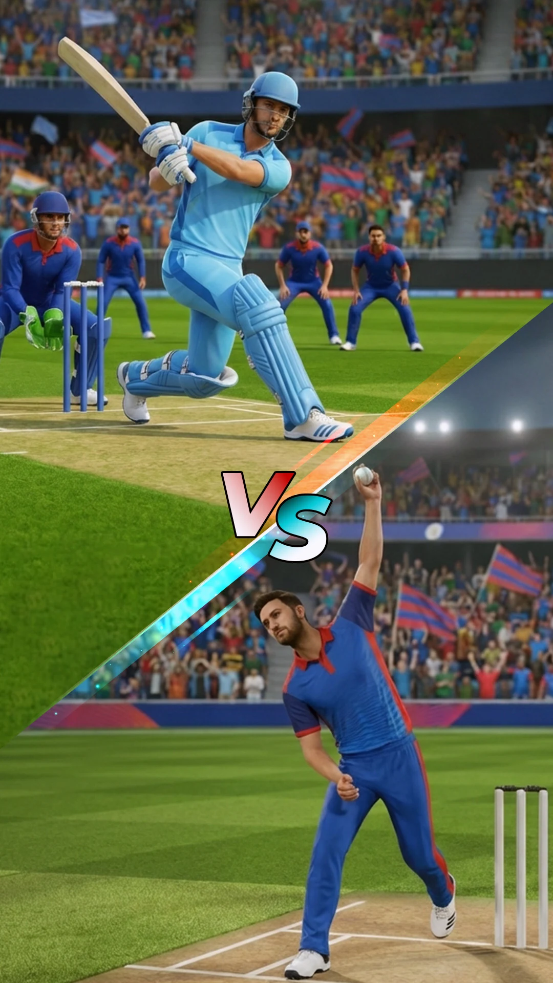 3D Cricket T10 T20 Indian Game screenshot