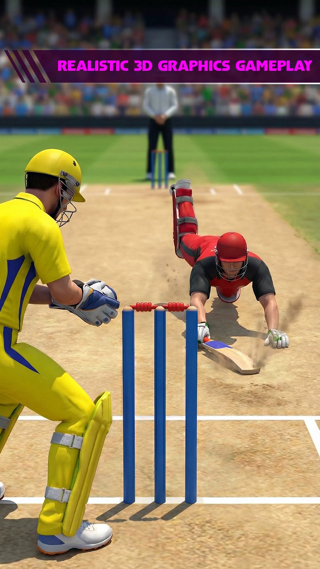 3D Cricket T10 T20 Indian Game screenshot